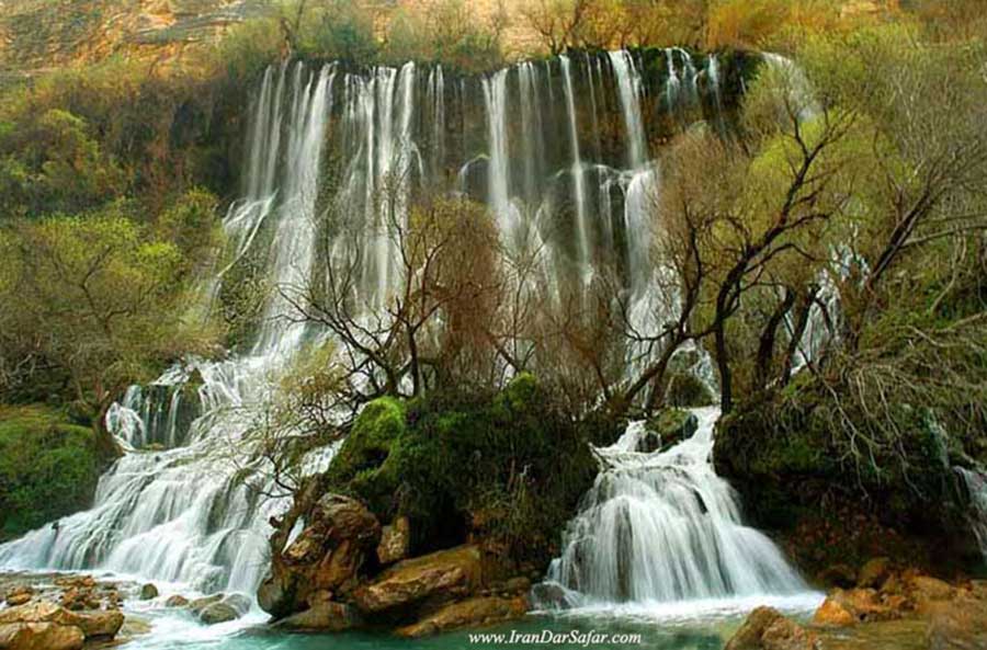 آبشار شوی - آبشار تله زنگ - آبشارهای ایران