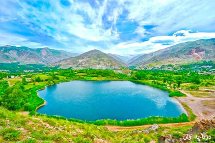 دریاچه اوان یا دریاچه ایوان - دریاچه های ایران - ایران در سفر
