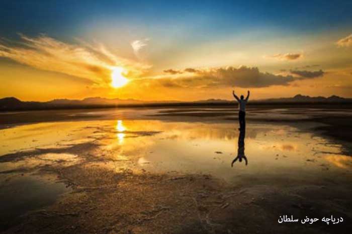  دریاچه نمک حوض سلطان - دریاچه های ایران - ایران در سفر